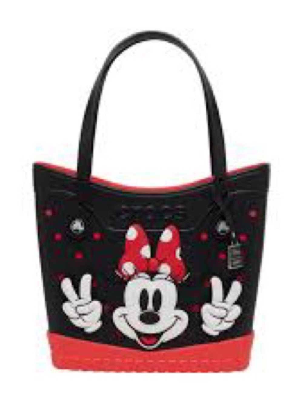 Disney Crocs Minnie Mouse medium tote NWT